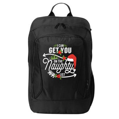 I Can Get You On Santa Naughty List Funny Christmas Gifts City Backpack