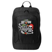 I Can Get You On Santa Naughty List Funny Christmas Gifts City Backpack
