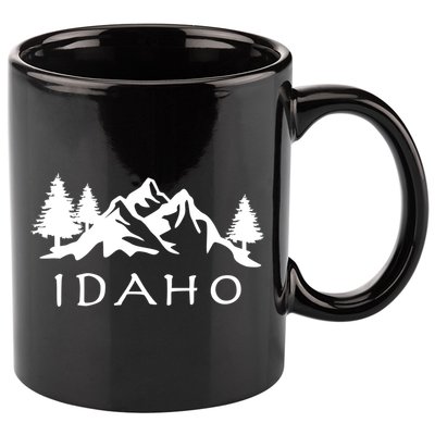 Idaho Cool Gift 11oz C Handle Ceramic Mug