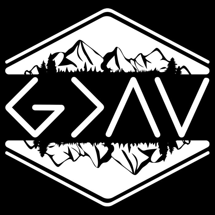 Inspirational Christian God Is Greater Than The High And Lows Camping Impact Tech Backpack