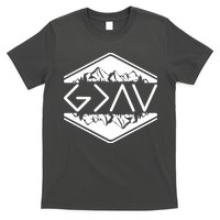 Inspirational Christian God Is Greater Than The High And Lows Camping T-Shirt