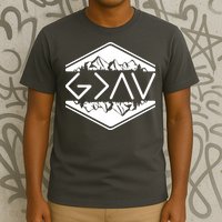 Inspirational Christian God Is Greater Than The High And Lows Camping T-Shirt