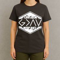 Inspirational Christian God Is Greater Than The High And Lows Camping T-Shirt