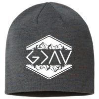 Inspirational Christian God Is Greater Than The High And Lows Camping Sustainable Beanie