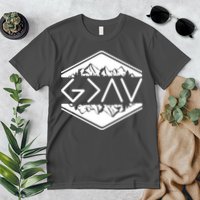 Inspirational Christian God Is Greater Than The High And Lows Camping Premium T-Shirt
