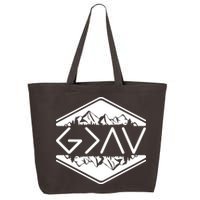 Inspirational Christian God Is Greater Than The High And Lows Camping 25L Jumbo Tote