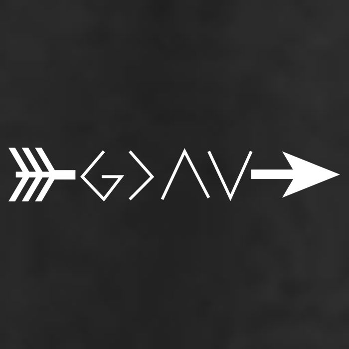 Inspirational Christian God Is Greater Than The High And Lows Shooting Arrow 7 Panel Mesh Trucker Snapback Hat