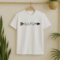 Inspirational Christian God Is Greater Than The High And Lows Shooting Arrow T-Shirt