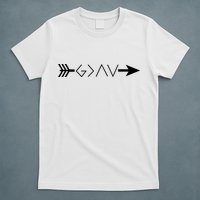 Inspirational Christian God Is Greater Than The High And Lows Shooting Arrow T-Shirt