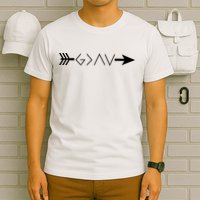 Inspirational Christian God Is Greater Than The High And Lows Shooting Arrow T-Shirt