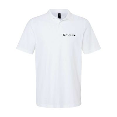 Inspirational Christian God Is Greater Than The High And Lows Shooting Arrow Polo