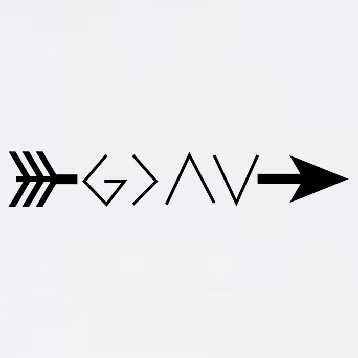 Inspirational Christian God Is Greater Than The High And Lows Shooting Arrow Mousepad