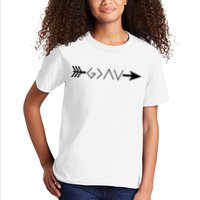 Inspirational Christian God Is Greater Than The High And Lows Shooting Arrow Kids T-Shirt