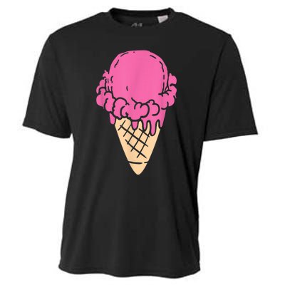 Ice Cream Gift Cooling Performance Crew T-Shirt