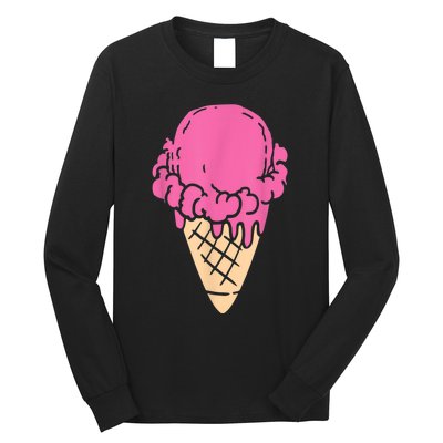 Ice Cream Gift Long Sleeve Shirt