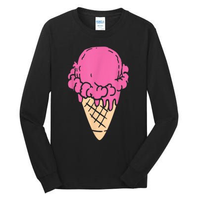 Ice Cream Gift Tall Long Sleeve T-Shirt