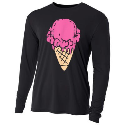 Ice Cream Gift Cooling Performance Long Sleeve Crew