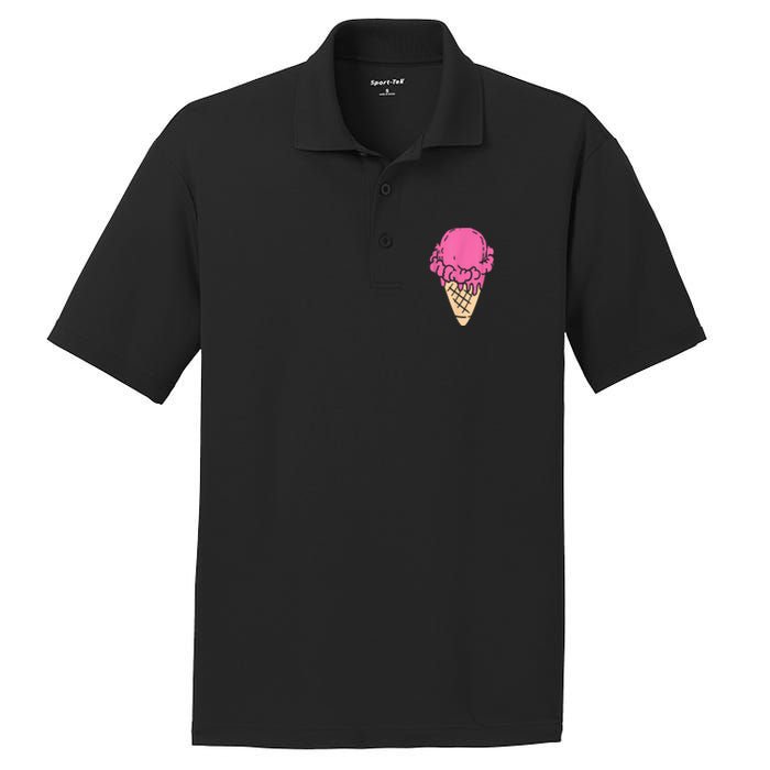 Ice Cream Gift PosiCharge RacerMesh Polo