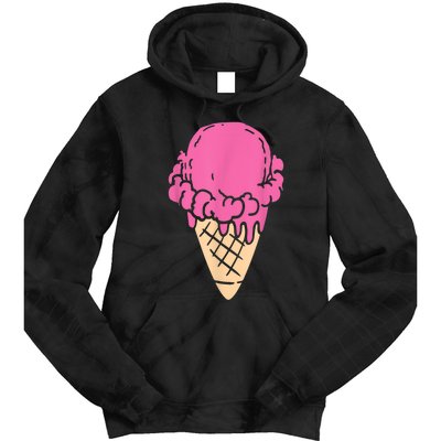 Ice Cream Gift Tie Dye Hoodie