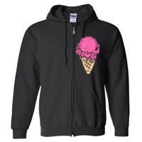 Ice Cream Gift Full Zip Hoodie