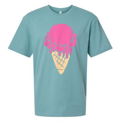 Ice Cream Gift Sueded Cloud Jersey T-Shirt