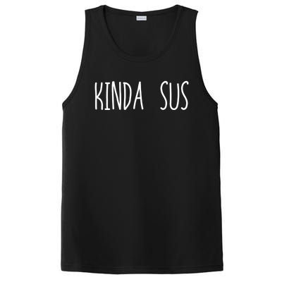 Impostor Cool Gift Kinda Sus Cute Gift Black Small PosiCharge Competitor Tank