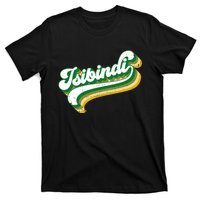 Isibindi Colorful Groovy Retro Style School Spirit Wear T-Shirt