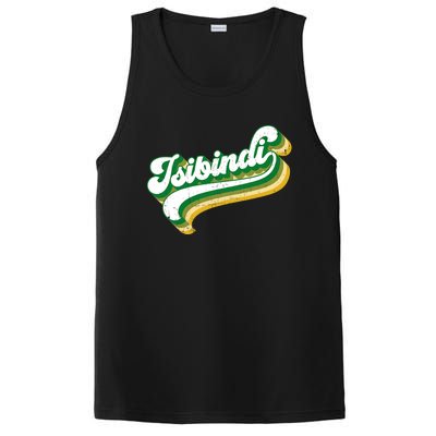 Isibindi Colorful Groovy Retro Style School Spirit Wear PosiCharge Competitor Tank