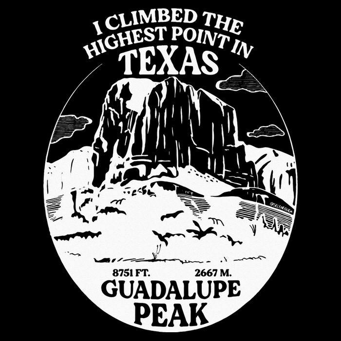 I Climbed Guadalupe Peak- The Highest Point In Texas Bag