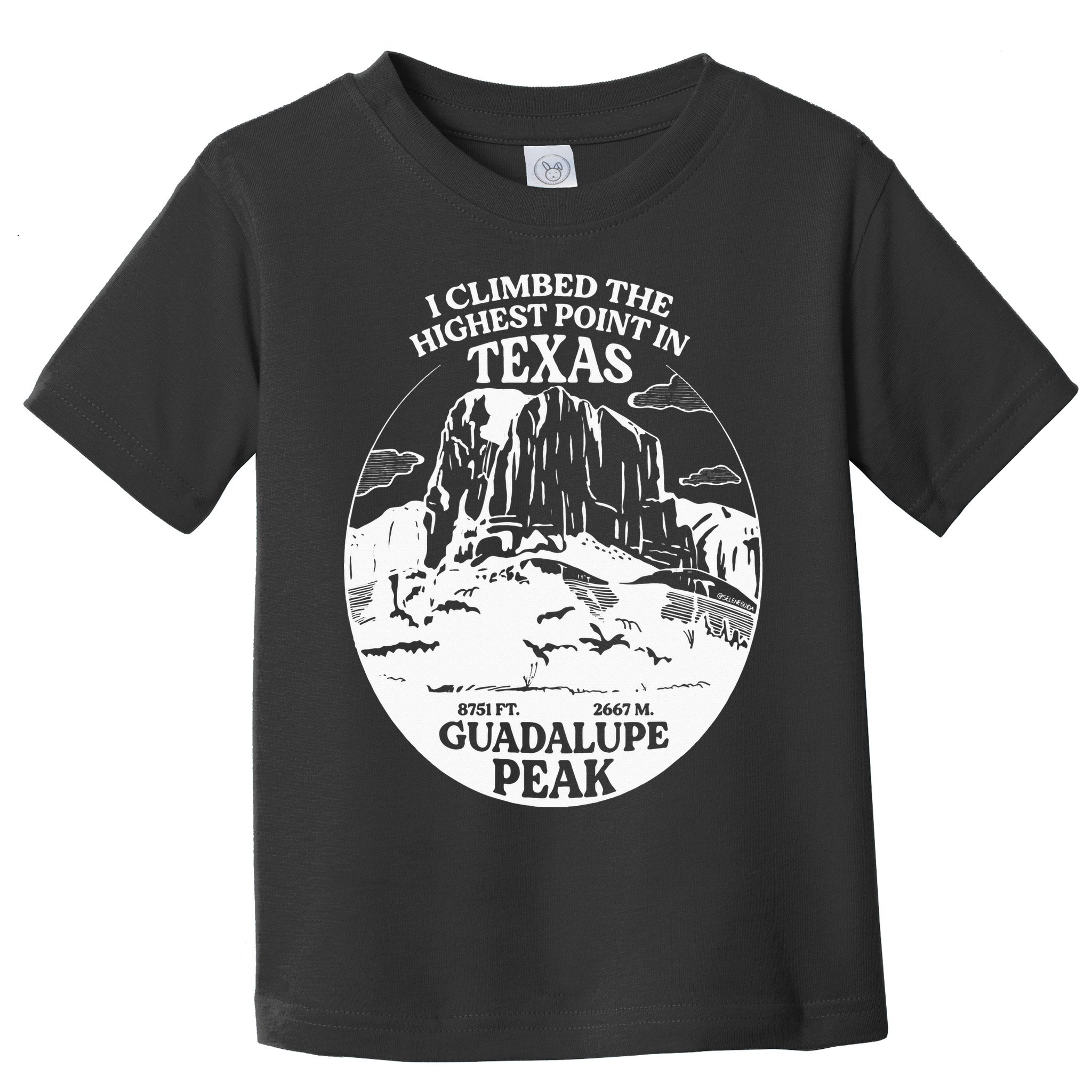 I Climbed Guadalupe Peak- The Highest Point In Texas Toddler T-Shirt
