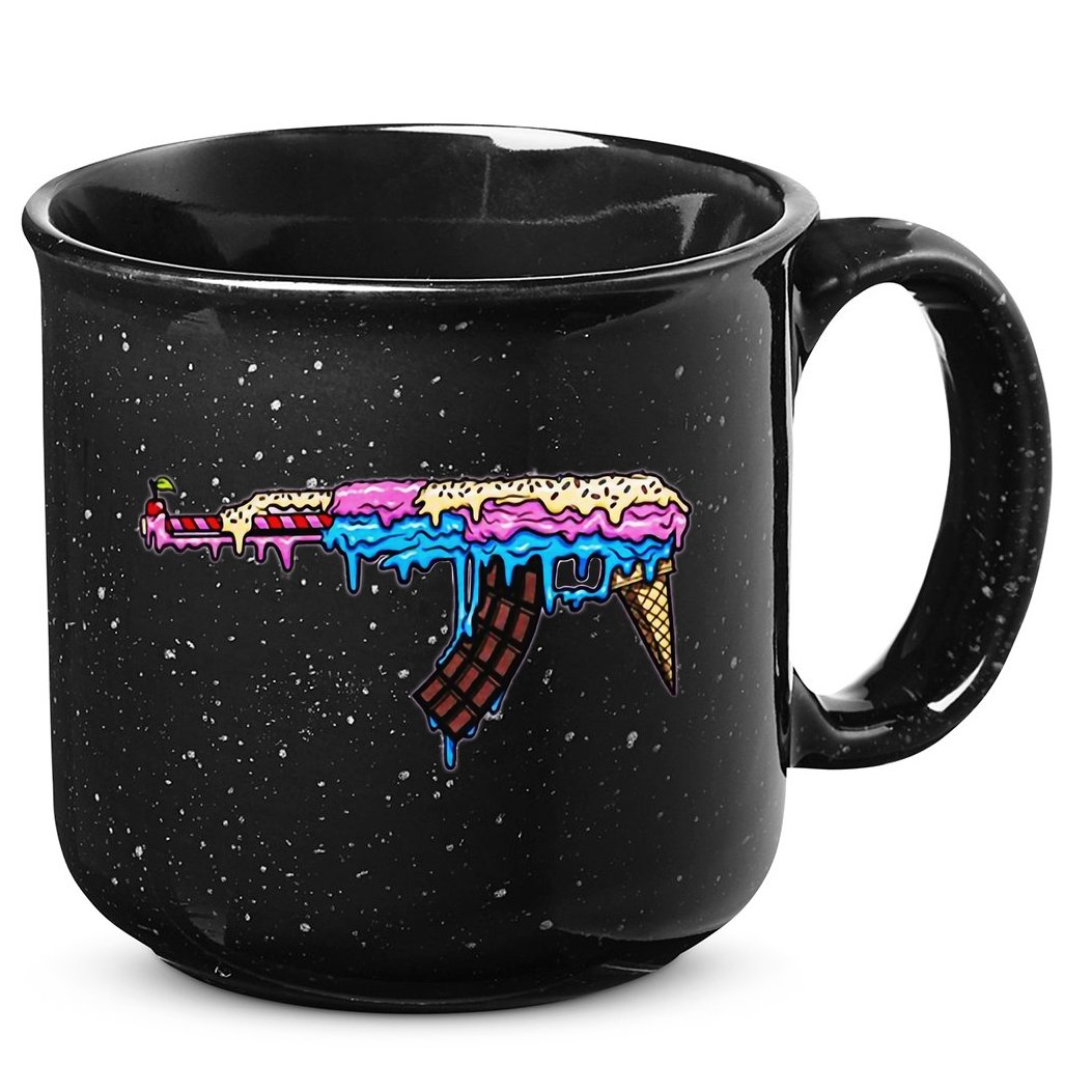 Ice Cream Gun 15oz Campfire Ceramic Mug