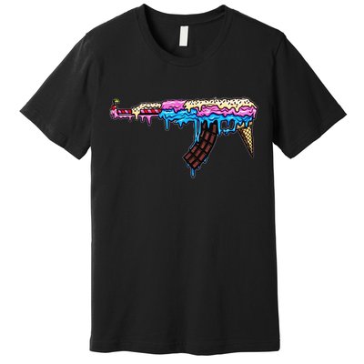 Ice Cream Gun Premium T-Shirt