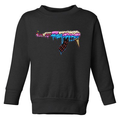 Ice Cream Gun Toddler Sweatshirt