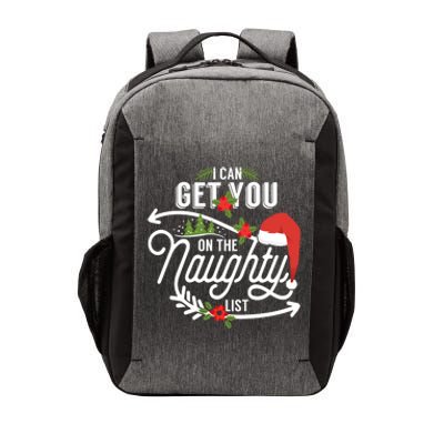 I Can Get You On Santa Naughty List Funny Christmas Funny Gift Cute Gift Vector Backpack