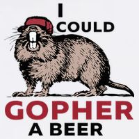 I Could Gopher A Beer Baby Bodysuit