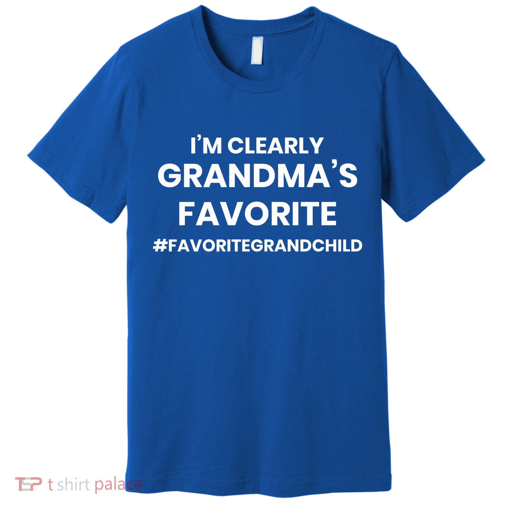 Im Clearly Grandmas Favorite Grandmas Favorite Grandson Gift Premium T-Shirt