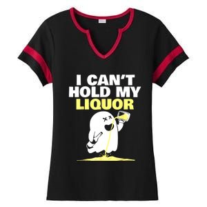 I CanT Hold My Liquor Ladies Halftime Notch Neck Tee