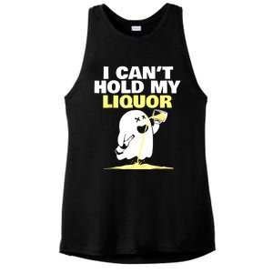 I CanT Hold My Liquor Ladies PosiCharge Tri-Blend Wicking Tank