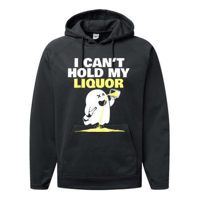 I CanT Hold My Liquor Performance Fleece Hoodie