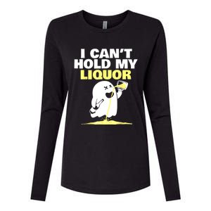 I CanT Hold My Liquor Womens Cotton Relaxed Long Sleeve T-Shirt