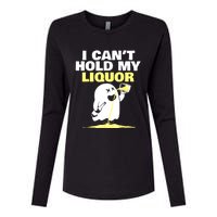 I CanT Hold My Liquor Womens Cotton Relaxed Long Sleeve T-Shirt