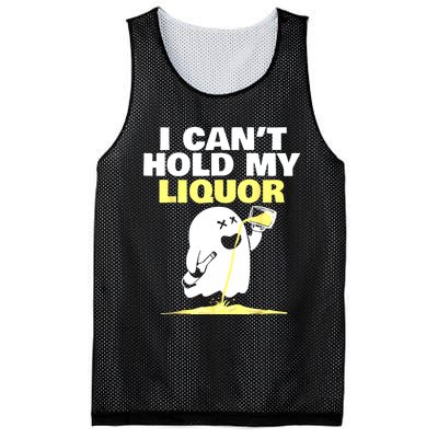 I CanT Hold My Liquor Mesh Reversible Basketball Jersey Tank