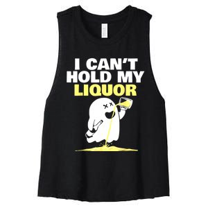 I CanT Hold My Liquor Women's Racerback Cropped Tank