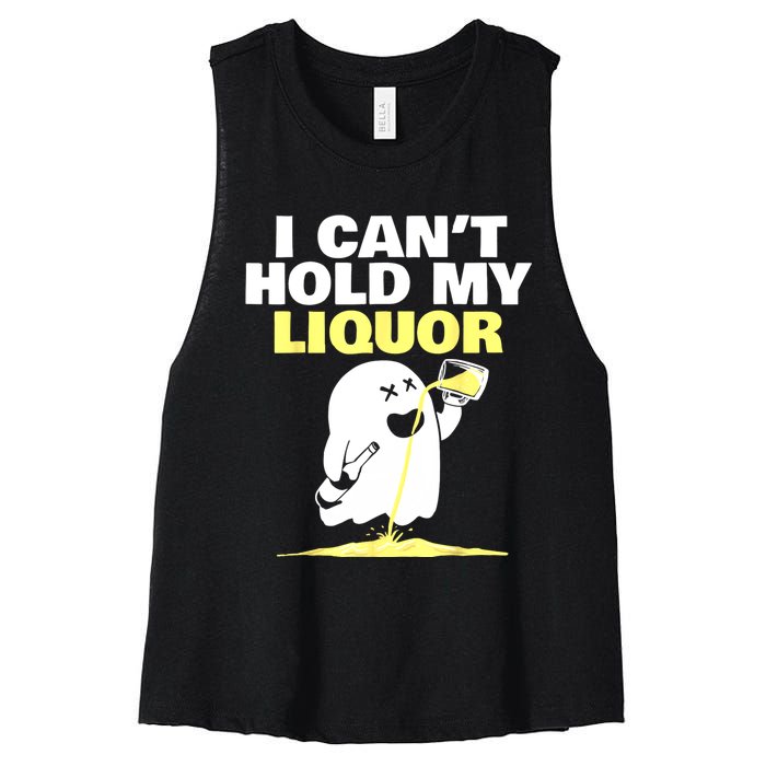 I CanT Hold My Liquor Women's Racerback Cropped Tank