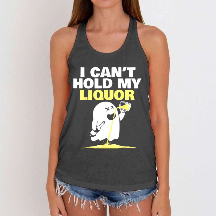 I CanT Hold My Liquor Women's Knotted Racerback Tank