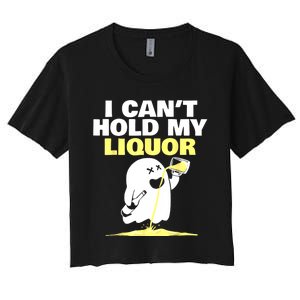 I CanT Hold My Liquor Women's Crop Top Tee