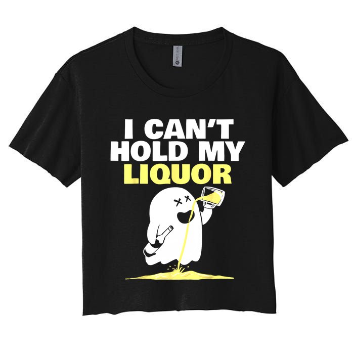 I CanT Hold My Liquor Women's Crop Top Tee