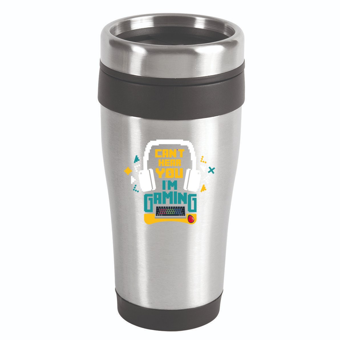 I CanT Hear You IM Gaming Pc Gamers Themed Gift 16oz Travel Tumbler