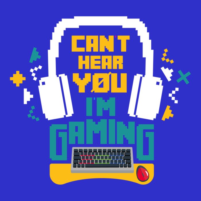 I CanT Hear You IM Gaming Pc Gamers Themed Gift T-Shirt