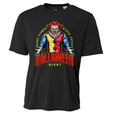 Insane Clowns Halloween Night Creepy Clown Cooling Performance Crew T-Shirt